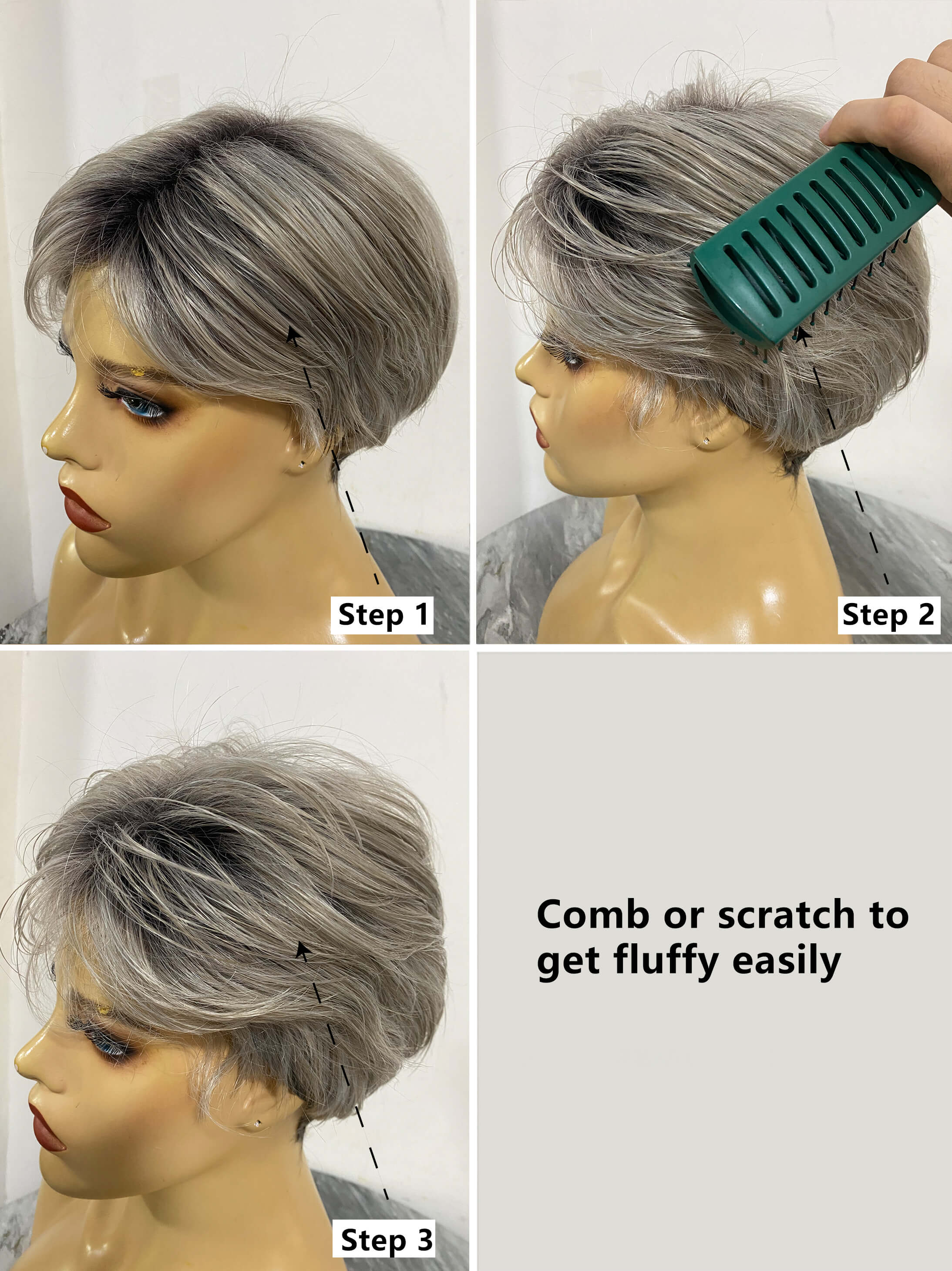 Pixie Cut Short Spiky Wig Synthetic Wigs By imwigs®