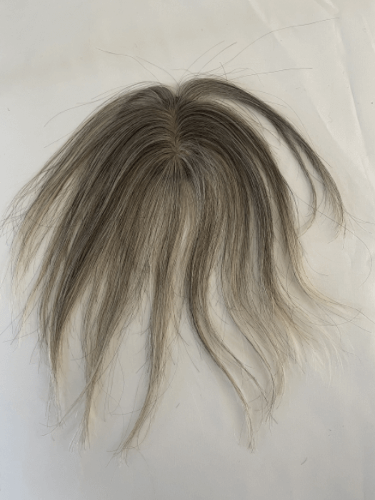 Granny Gray Straight Human Hair Toppers By imwigs®