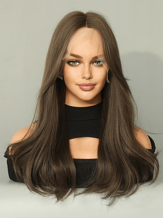 Flowing Wave Lace Frontal Synthetic Wigs By imwigs®