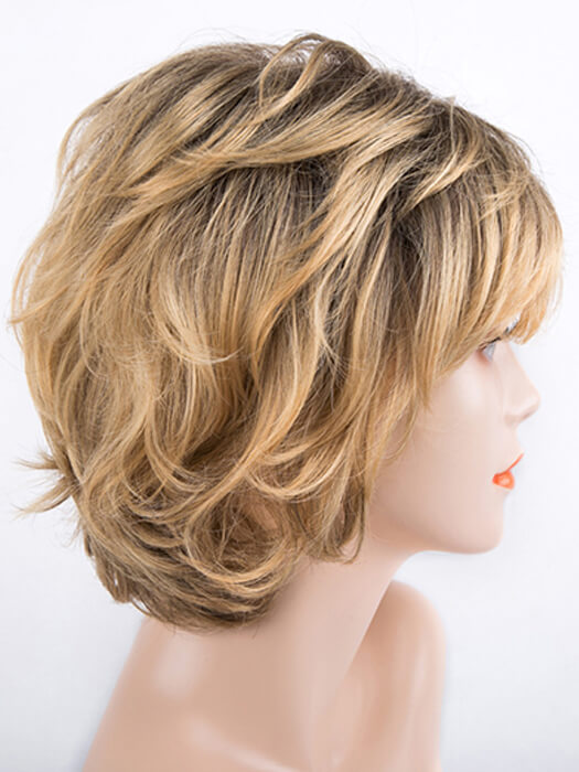 Layered Bob Wigs Synthetic Wigs With Roots By imwigs®