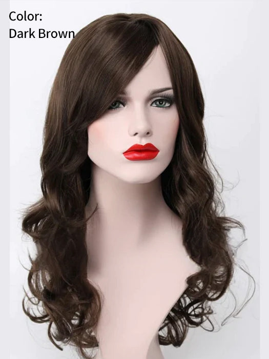 Cute Long Curly Synthetic Wig 20 Inch By imwigs®