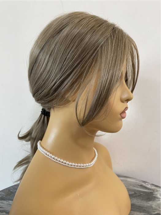 Long Wavy Mocha Frost Synthetic Wig By imwigs®