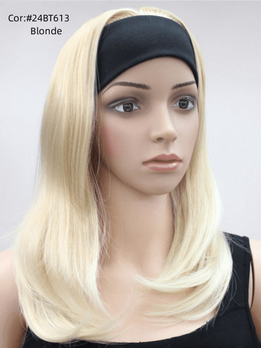 Medium Layered Headband Hair Piece By imwigs®