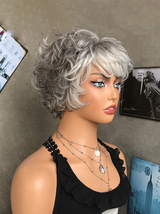 Short Layered Wavy Wigs Synthetic Wigs By imwigs®