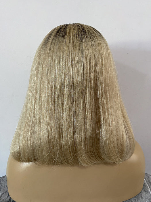 Silky Shoulder Length Straight Blonde Human Hair Wigs By imwigs®