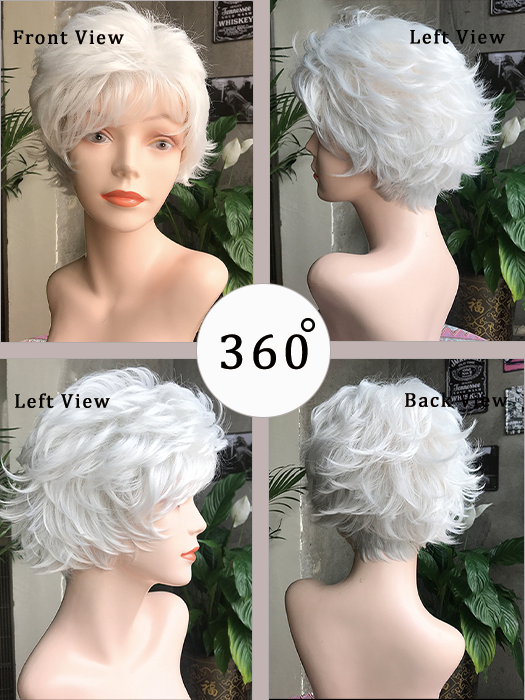 Sexy Short Spiky Wavy Synthetic Wig By imwigs®