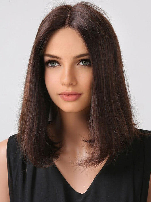 Silky Shoulder Length Straight Wigs Lace Frontal Human Hair Wigs By imwigs®