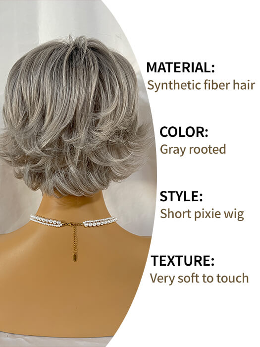 Grey wigs meaning shop