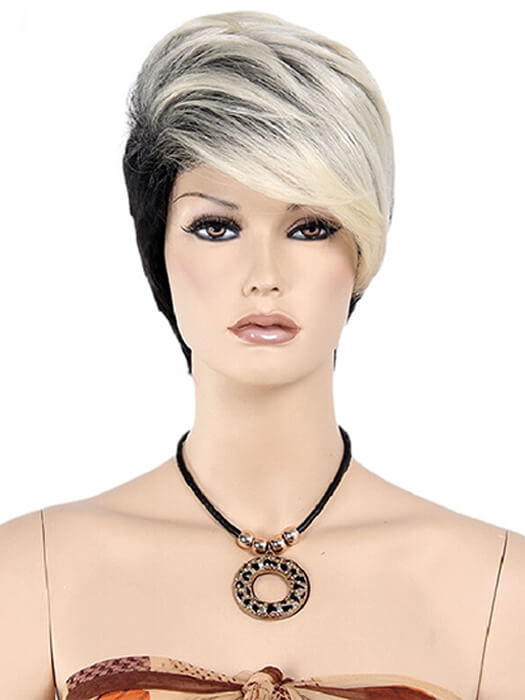 Liana Pixie Cuts Short Asymmetric Synthetic Wigs By imwigs®