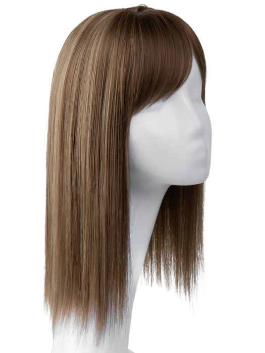 🎁 Fashion Long Straight Synthetic Hair Toppers With Bangs By imwigs® (100% off)
