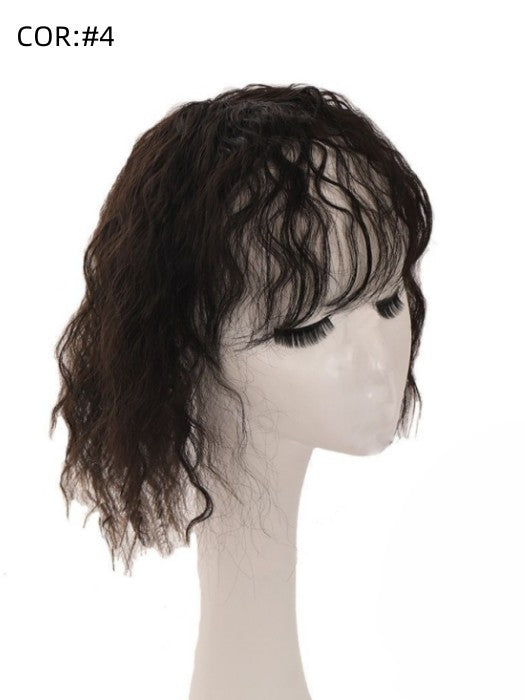 Short Curly Synthetic Toppers By imwigs®