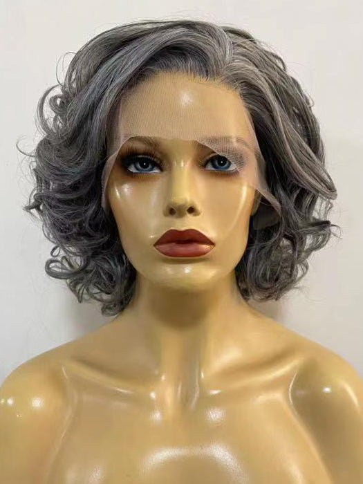 Curly Medium Lace Front Synthetic Wig By imwigs®
