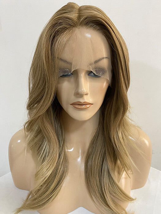 Lush Layered Long Wave Lace Front Synthetic Wigs By imwigs®