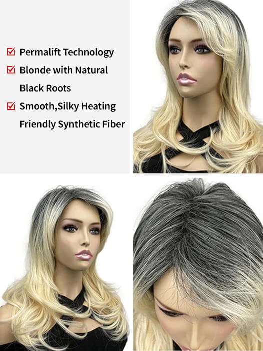 Affordable Layered Wigs Long Wavy Synthetic Wigs By imwigs®