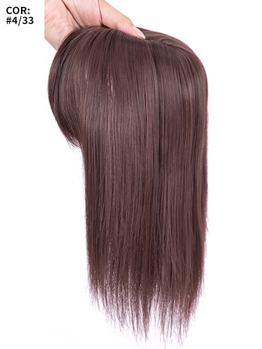 Shoulder Length Straight Synthetic Toppers By imwigs®