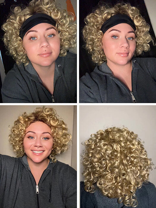Curly synthetic wigs online reviews
