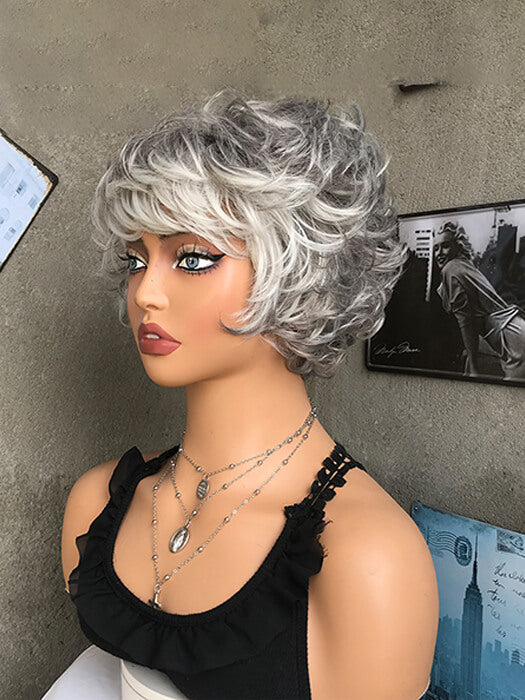 Short Layered Wavy Wigs Synthetic Wigs By imwigs®
