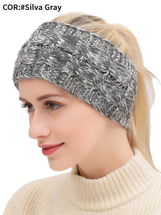 Winter Knit Crochet Turban Headband | Headwrap for Women By imwigs®