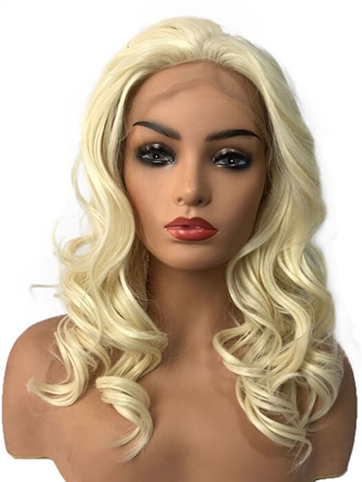 Kelly Long Wavy Synthetic Lace  Front Wig By imwigs®