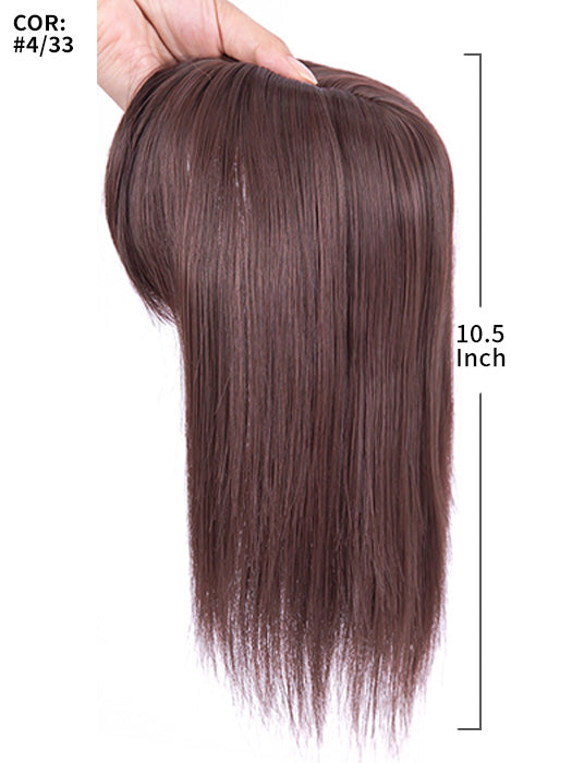 Shoulder Length Straight Synthetic Toppers By imwigs®