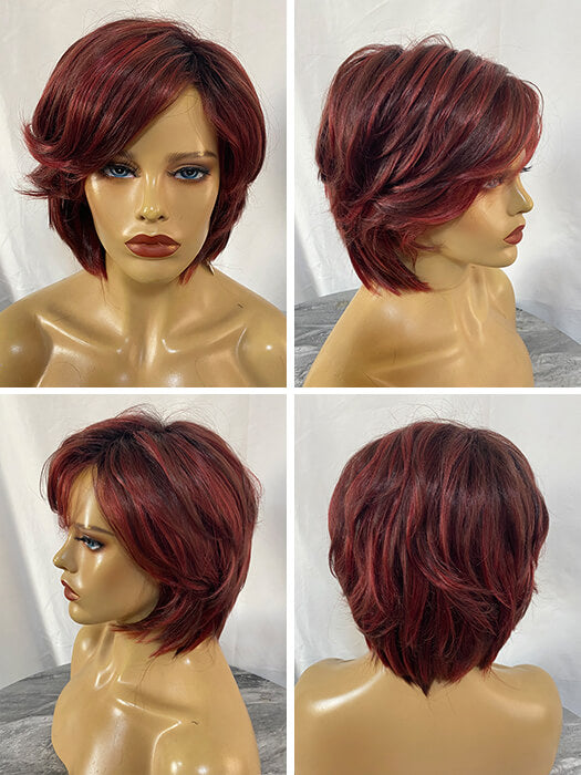 Short Wavy Layered Synthetic Wigs By imwigs®