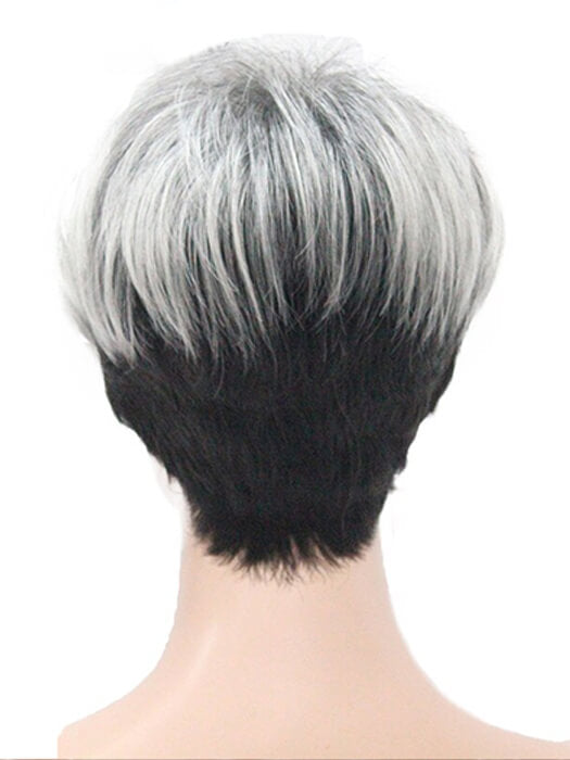 Boycut Short Straight Synthetic Wig With Roots By imwigs®