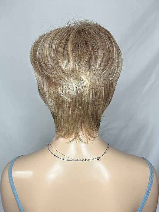 Trendy Short Straight Blonde Synthetic Wig By imwigs®