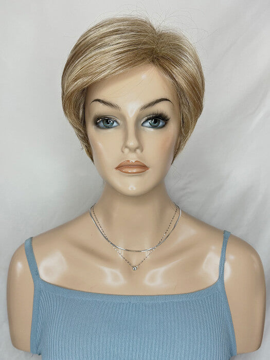 Trendy Short Straight Blonde Synthetic Wig By imwigs®