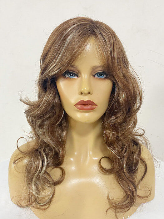 Lovely Mono Crown Synthetic Wigs With Long Loose Curls By imwigs®