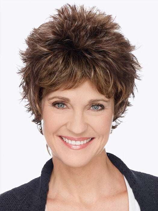 Short Spiky Cut Layered Synthetic Wigs By imwigs®