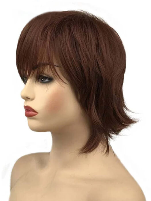 Short Bob Straight Layered Wigs Synthetic Wigs By imwigs®
