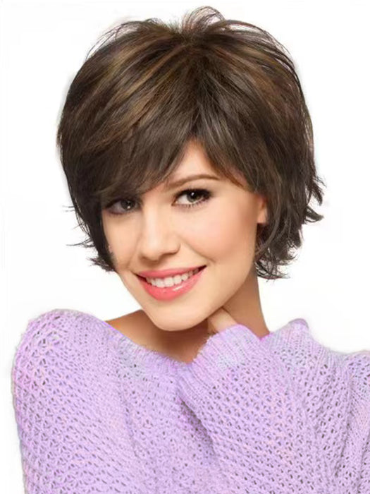 Short Layers Synthetic Wigs By imwigs®