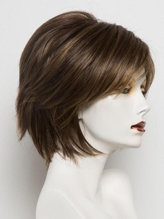 Layered Wavy Wigs Shag Synthetic Hair With Bangs By imwigs®