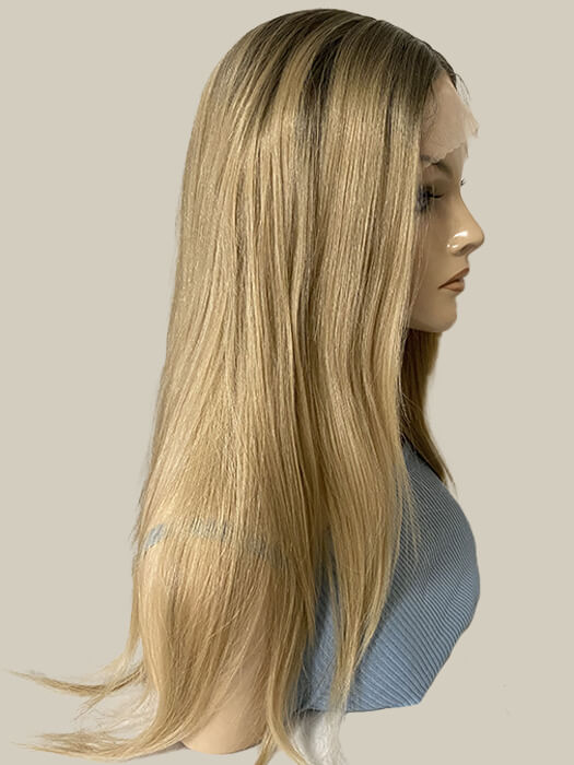 Fabulous Long Natural Straight Lace Front Synthetic Wigs By imwigs®
