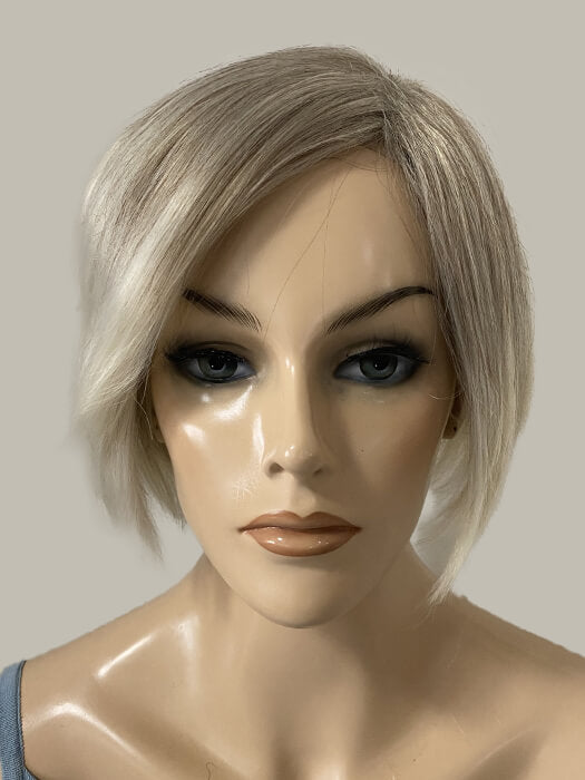 Short Bob Platinum Straight Synthetic Wig By imwigs®