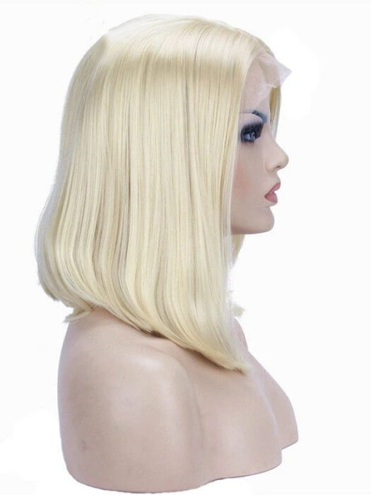 Elegant Shoulder Length Straight Lace Front Synthetic Wigs By imwigs®