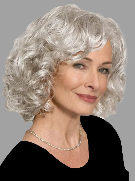 Gorgeous Mid-Length Short Bob Wigs Wavy Curly Synthetic Wigs By imwigs®