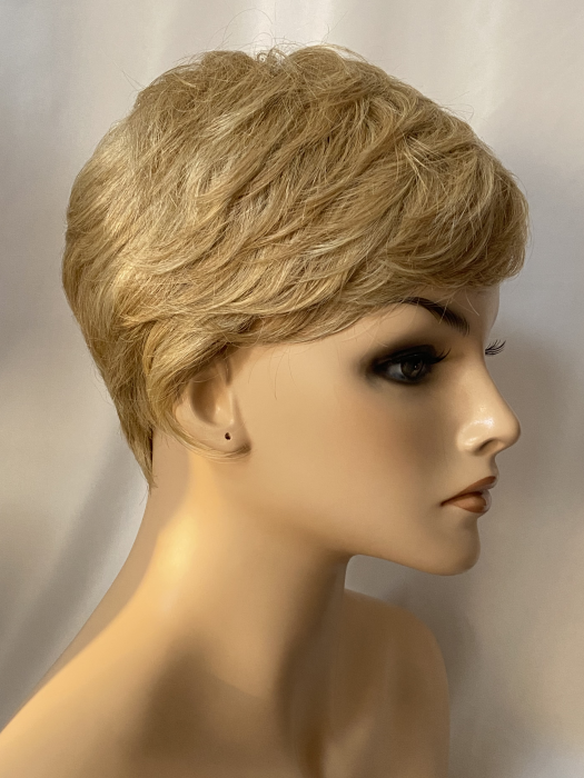 Confident Short Spiky Straight Synthetic Wig By imwigs®