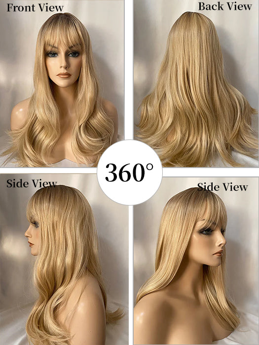 Charming Long Straight Synthetic Wigs By imwigs®