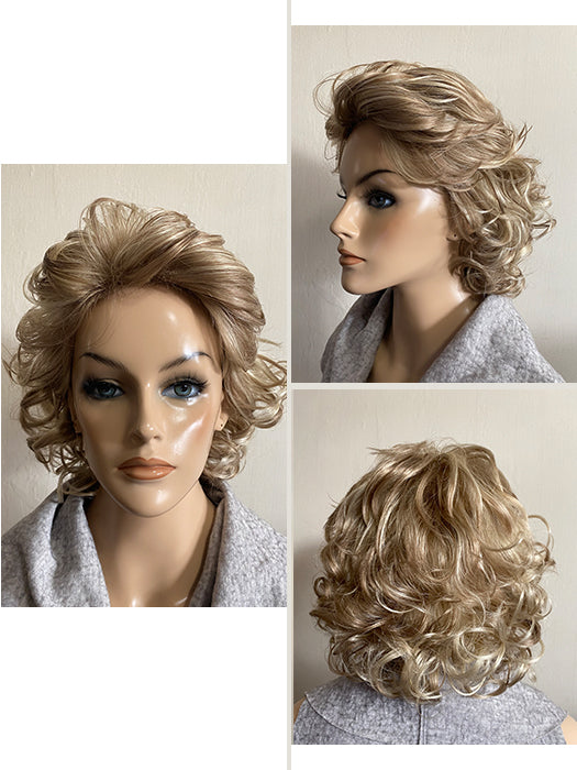 Shag With Spiral Short Curls Synthetic Wigs By imwigs®