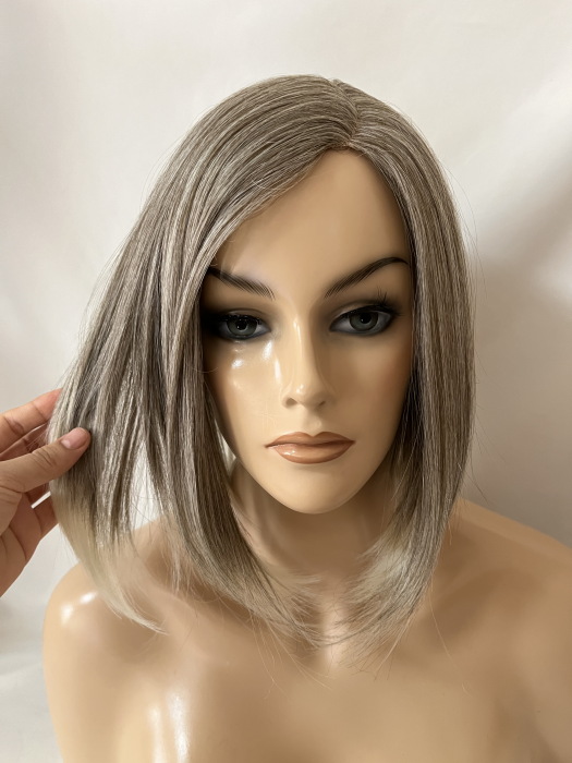 City Hair Straight Wigs Medium Bob Wigs Lace Frontal Synthetic Wigs By imwigs®