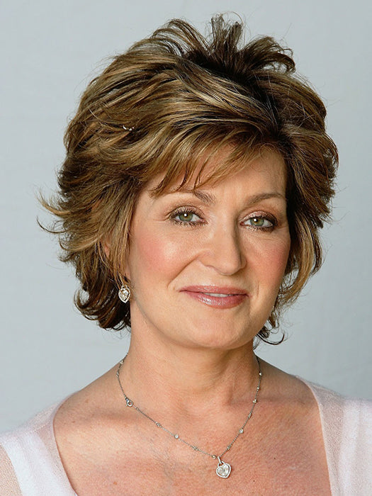Short Wavy Layered Synthetic Wig By imwigs®