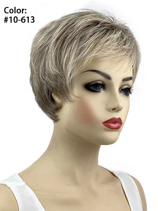 Short Soft Tapered Layers Straight Synthetic Wigs By imwigs®
