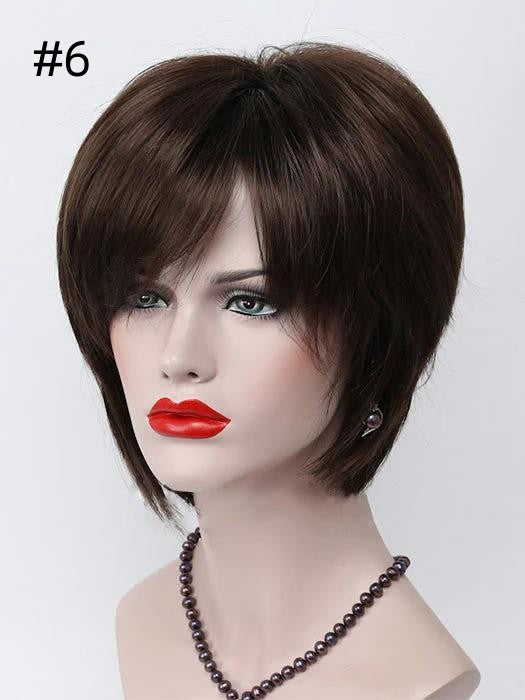 Boycut Short Layered Synthetic Wig By imwigs®