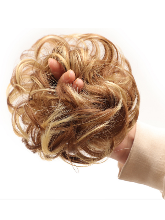 Easy  Curly Synthetic Hair Wrap