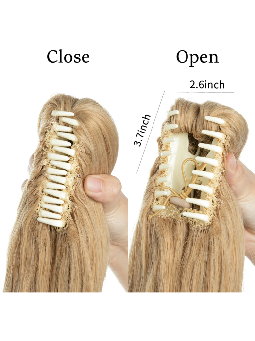 Blonde Long Pigtail Hair Extensions