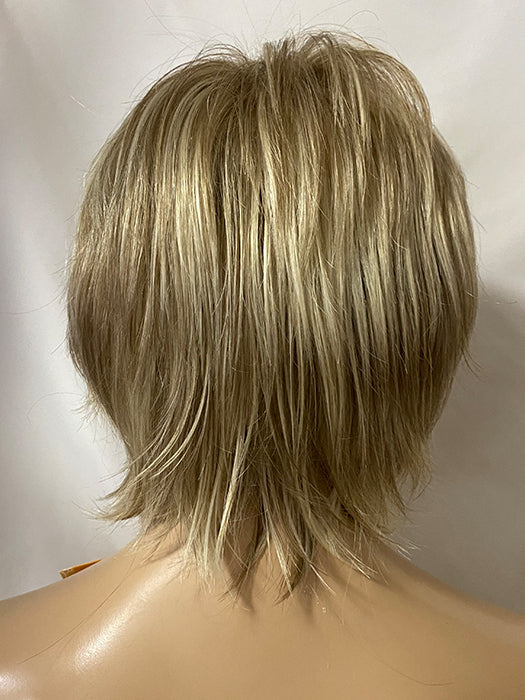 Short Bob Straight Blonde Color  Synthetic Wig By imwigs®