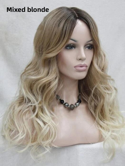 Ombre Long Wavy Synthetic Lace Front Wig By imwigs®