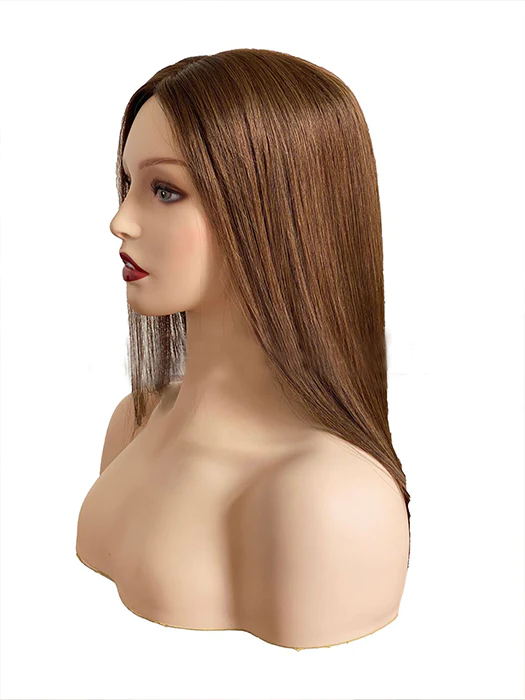 Soft Long Straight 8×8 Inch Remy Human Hair Toppers(Mono top) By imwigs®