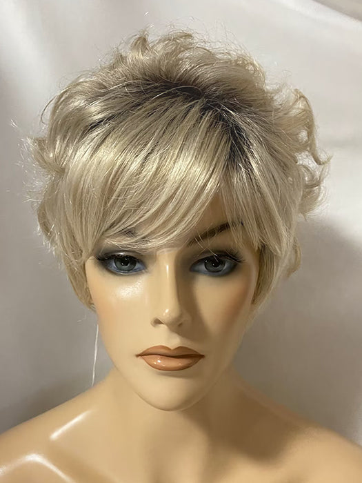 Unique Short Curly Side Bang Wave Synthetic Wigs By imwigs®